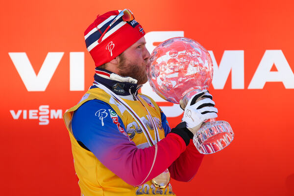 14.03.2015, Oslo, Norway (NOR): world cup overall winner Martin Jonsrud Sundby (NOR), Fischer, KV+, Rottefella- FIS world cup cross-country, mass men, Oslo (NOR). www.nordicfocus.com. © Laiho/NordicFocus. Every downloaded picture is fee-liable. NordicFocus