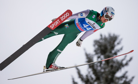 05.01.2015, Bischofshofen, Austria (AUT): Philip Sjoeen (NOR)- FIS world cup ski jumping, four hills tournament, individual HS140, qualification, Bischofshofen (AUT). www.nordicfocus.com. © Laiho/NordicFocus. Every downloaded picture is fee-liable. NordicFocus 05.01.2015, Bischofshofen, Austria (AUT): Philip Sjoeen (NOR)- FIS world cup ski jumping, four hills tournament, individual HS140, qualification, Bischofshofen (AUT). www.nordicfocus.com. © Laiho/NordicFocus. Every downloaded picture is fee-liable.