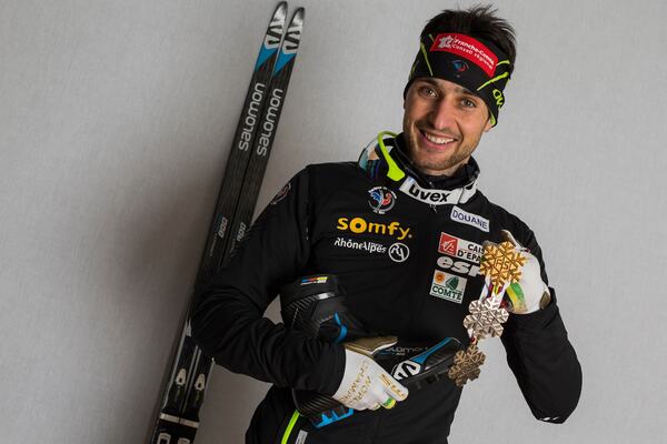 28.02.2015, Falun, Sweden (SWE): Jason Lamy-Chappuis (FRA)- FIS nordic world ski championships, nordic combined, medals, Falun (SWE). www.nordicfocus.com. Â© NordicFocus. Every downloaded picture is fee-liable. NordicFocus