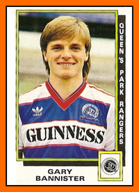 12-Gary BANNISTER Queens Park Rangers 1986