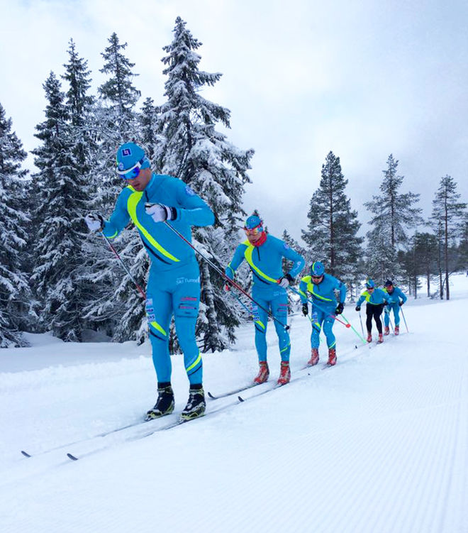 SK BORE Torsby kommer också att starta som proteam i Visma Ski Classics. Dom kommer att heta OutNorth Ski team. Foto: SK Bore