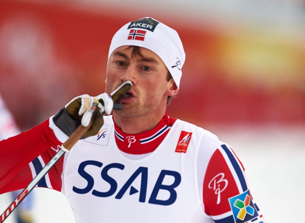 27.02.2015, Falun, Sweden (SWE): Petter Northug (NOR)- FIS nordic world ski championships, cross-country, 4x10km men, Falun (SWE). www.nordicfocus.com. Â© NordicFocus. Every downloaded picture is fee-liable.