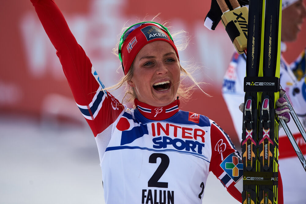 28.02.2015, Falun, Sweden (SWE): Therese Johaug (NOR)- FIS nordic world ski championships, cross-country, 30km women, Falun (SWE). www.nordicfocus.com. © NordicFocus. Every downloaded picture is fee-liable.