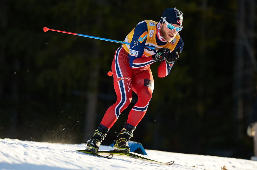 15.02.2015, Oestersund, Sweden (SWE): Martin Johnsrud Sundby (NOR)- FIS world cup cross-country, 15km men, Oestersund (SWE). www.nordicfocus.com. © Felgenhauer/NordicFocus. Every downloaded picture is fee-liable.