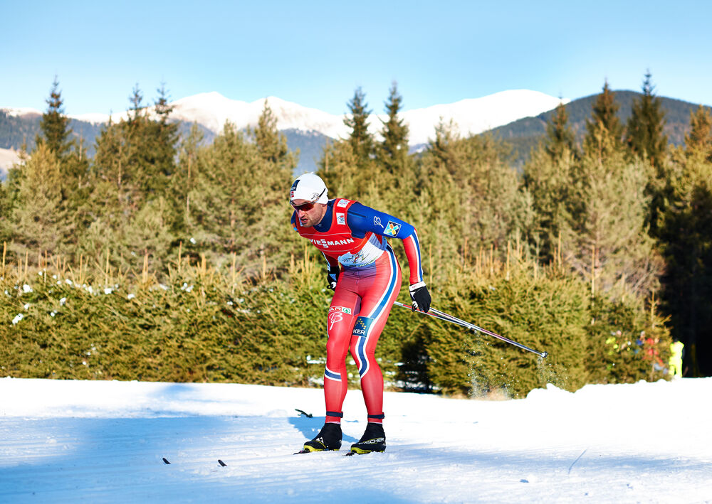 07.01.2015, Cortina-Toblach, Italy (ITA): Petter Northug (NOR)- FIS world cup cross-country, tour de ski, 10km men, Cortina-Toblach (ITA). www.nordicfocus.com. © Felgenhauer/NordicFocus. Every downloaded picture is fee-liable.