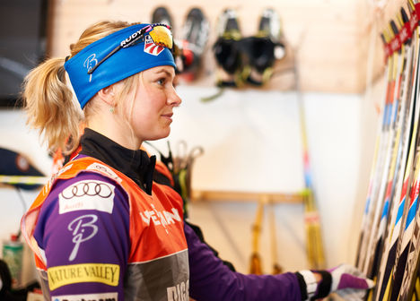 13.03.2015, Oslo, Norway (NOR): Jessica Diggins (USA)- FIS world cup cross-country, training, Oslo (NOR). www.nordicfocus.com. © Felgenhauer/NordicFocus. Every downloaded picture is fee-liable. NordicFocus 13.03.2015, Oslo, Norway (NOR): Jessica Diggins (USA)- FIS world cup cross-country, training, Oslo (NOR). www.nordicfocus.com. © Felgenhauer/NordicFocus. Every downloaded picture is fee-liable.