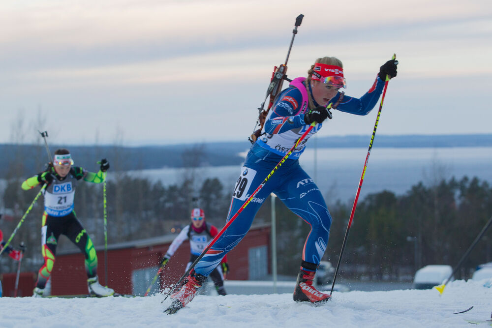 07.12.2014, Oestersund, Sweden (SWE): Gabriela Soukalova (CZE)- IBU world cup biathlon, pursuit women, Oestersund (SWE). www.nordicfocus.com. © Manzoni/NordicFocus. Every downloaded picture is fee-liable.