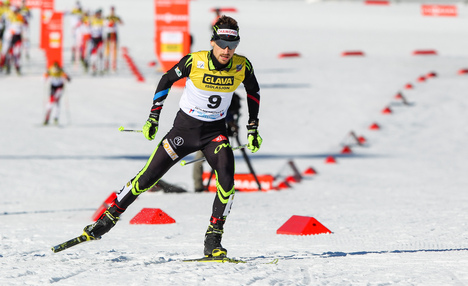14.03.2015, Oslo, Norway (NOR): Francois Braud (FRA), Fischer, One Way- FIS world cup nordic combined, individual gundersen HS134/10km, Oslo (NOR). www.nordicfocus.com. © Laiho/NordicFocus. Every downloaded picture is fee-liable. NordicFocus 14.03.2015, Oslo, Norway (NOR): Francois Braud (FRA), Fischer, One Way- FIS world cup nordic combined, individual gundersen HS134/10km, Oslo (NOR). www.nordicfocus.com. © Laiho/NordicFocus. Every downloaded picture is fee-liable.