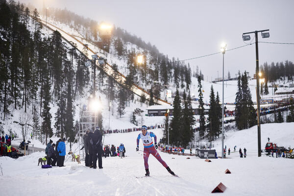 28.11.2015, Ruka, Finland (FIN):Polina Kovaleva (RUS) - FIS world cup cross-country, training, Ruka (FIN). www.nordicfocus.com. © Felgenhauer/NordicFocus. Every downloaded picture is fee-liable. NordicFocus