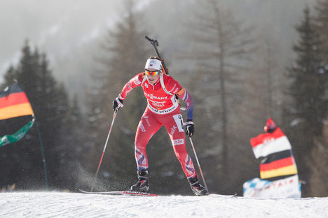 25.01.2015, Antholz, Italy (ITA): Bente Landheim (NOR)- IBU world cup biathlon, relay women, Antholz (ITA). www.nordicfocus.com. © Manzoni/NordicFocus. Every downloaded picture is fee-liable. NordicFocus 25.01.2015, Antholz, Italy (ITA): Bente Landheim (NOR)- IBU world cup biathlon, relay women, Antholz (ITA). www.nordicfocus.com. © Manzoni/NordicFocus. Every downloaded picture is fee-liable.