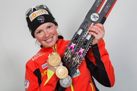 08.03.2015, Kontiolahti, Finland (FIN): Marie Dorin (FRA)- IBU world championships biathlon, medals, Kontiolahti (FIN). www.nordicfocus.com. © NordicFocus. Every downloaded picture is fee-liable. NordicFocus 08.03.2015, Kontiolahti, Finland (FIN): Marie Dorin (FRA)- IBU world championships biathlon, medals, Kontiolahti (FIN). www.nordicfocus.com. © NordicFocus. Every downloaded picture is fee-liable.