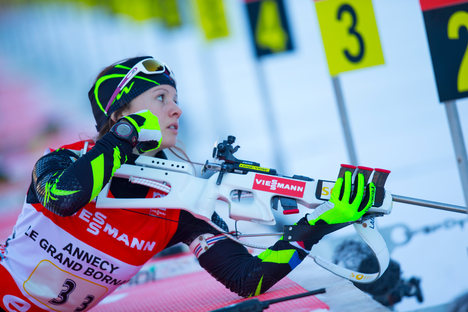 12.12.2013, Annecy-Le Grand Bornand, France (FRA): Anais Chevalier (FRA)- IBU world cup biathlon, relay women, Annecy-Le Grand Bornand (FRA). www.nordicfocus.com. © Manzoni/NordicFocus. Every downloaded picture is fee-liable. NordicFocus 12.12.2013, Annecy-Le Grand Bornand, France (FRA): Anais Chevalier (FRA)- IBU world cup biathlon, relay women, Annecy-Le Grand Bornand (FRA). www.nordicfocus.com. © Manzoni/NordicFocus. Every downloaded picture is fee-liable.