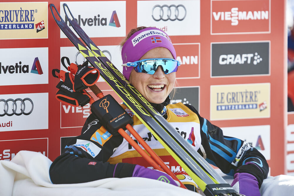 12.12.2015, Davos, Switzerland (SUI):Therese Johaug (NOR) - FIS world cup cross-country, 15km women, Davos (SUI). www.nordicfocus.com. © Felgenhauer/NordicFocus. Every downloaded picture is fee-liable.