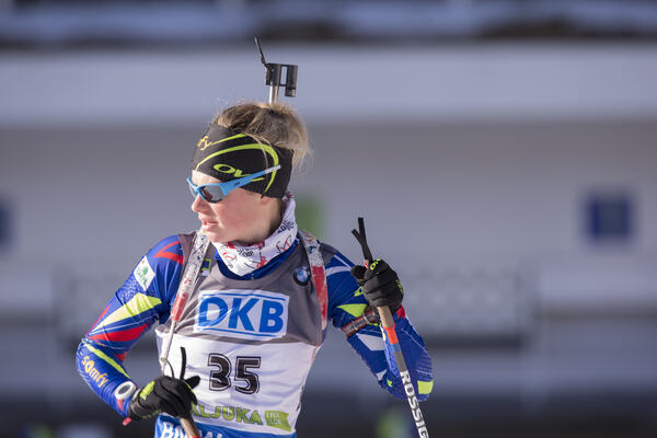 18.12.2015, Pokljuka, Slovenia (SLO):Marie Dorin (FRA) - IBU world cup biathlon, sprint women, Pokljuka (SLO). www.nordicfocus.com. © Manzoni/NordicFocus. Every downloaded picture is fee-liable. NordicFocus