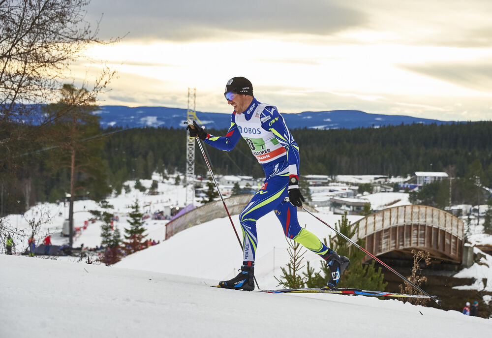 06.12.2015, Lillehammer, Norway (NOR):Maurice Manificat (FRA) - FIS world cup cross-country, 4x10km men, Lillehammer (NOR). www.nordicfocus.com. © Felgenhauer/NordicFocus. Every downloaded picture is fee-liable.