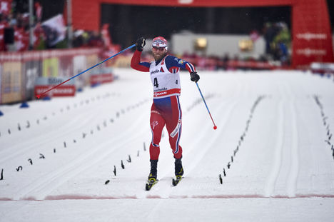 02.01.2016, Lenzerheide, Switzerland (SUI):Martin Johnsrud Sundby (NOR) - FIS world cup cross-country, tour de ski, mass men, Lenzerheide (SUI). www.nordicfocus.com. © Felgenhauer/NordicFocus. Every downloaded picture is fee-liable. NordicFocus 02.01.2016, Lenzerheide, Switzerland (SUI):Martin Johnsrud Sundby (NOR) - FIS world cup cross-country, tour de ski, mass men, Lenzerheide (SUI). www.nordicfocus.com. © Felgenhauer/NordicFocus. Every downloaded picture is fee-liable.