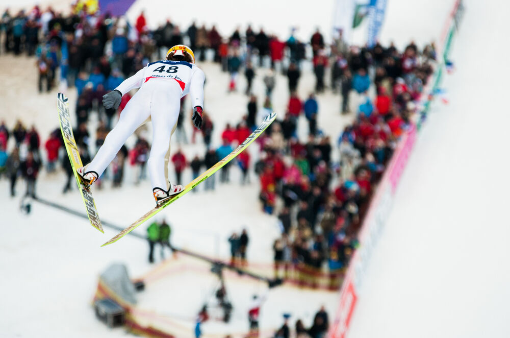 11.01.2014, Chaux-Neuve, France (FRA): Mikko Kokslien (NOR), Fischer, Swix, Rottefella- FIS world cup nordic combined, individual gundersen HS118/10km, Chaux-Neuve (FRA). www.nordicfocus.com. © Becker/NordicFocus. Every downloaded picture is fee-liable.