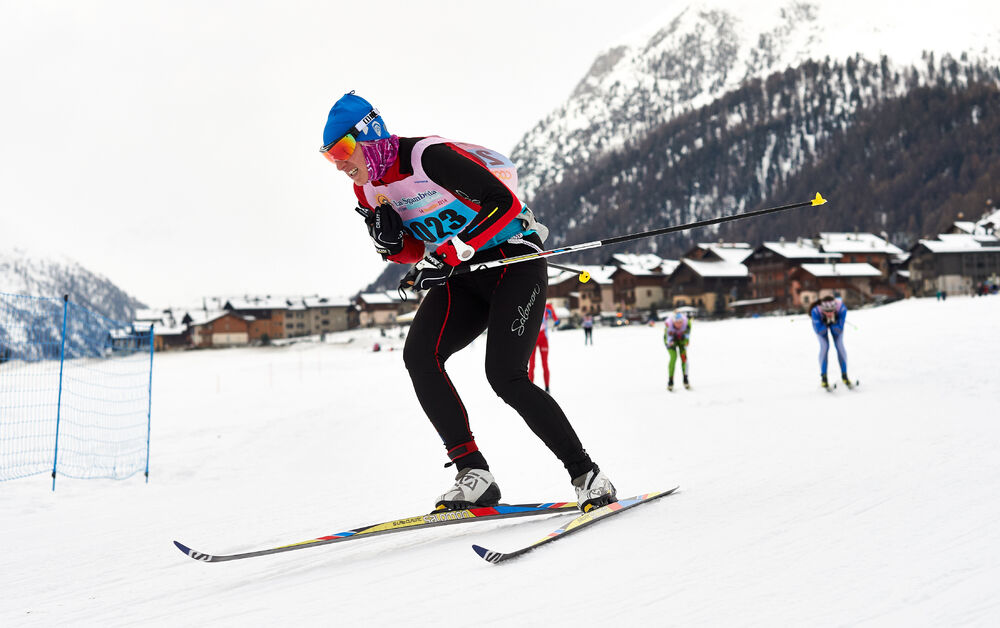 14.12.2014, Livigno, Italy (ITA): Karolina Bicova (CZE)- Ski Classics La Sgambeda Classic 35k, Livigno (ITA). www.nordicfocus.com. © Felgenhauer/NordicFocus. Every downloaded picture is fee-liable.