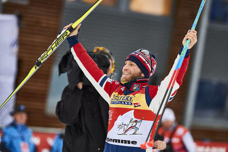 09.01.2016, Val di Fiemme, Italy (ITA):Martin Johnsrud Sundby (NOR) - FIS world cup cross-country, tour de ski, mass men, Val di Fiemme (ITA). www.nordicfocus.com. © Felgenhauer/NordicFocus. Every downloaded picture is fee-liable. NordicFocus 09.01.2016, Val di Fiemme, Italy (ITA):Martin Johnsrud Sundby (NOR) - FIS world cup cross-country, tour de ski, mass men, Val di Fiemme (ITA). www.nordicfocus.com. © Felgenhauer/NordicFocus. Every downloaded picture is fee-liable.