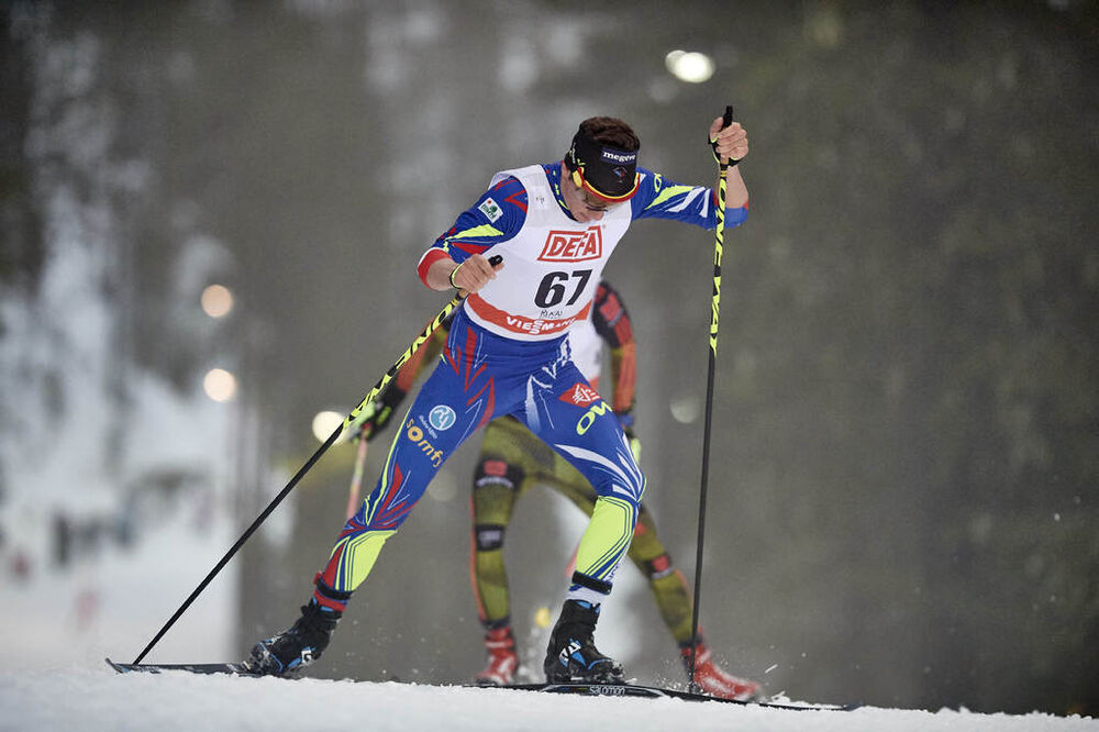 28.11.2015, Ruka, Finland (FIN):Clement Parisse (FRA) - FIS world cup cross-country, 10km men, Ruka (FIN). www.nordicfocus.com. © Felgenhauer/NordicFocus. Every downloaded picture is fee-liable.