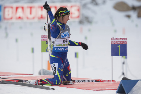 18.12.2015, Pokljuka, Slovenia (SLO):Anais Chevalier (FRA) - IBU world cup biathlon, sprint women, Pokljuka (SLO). www.nordicfocus.com. © Manzoni/NordicFocus. Every downloaded picture is fee-liable. NordicFocus 18.12.2015, Pokljuka, Slovenia (SLO):Anais Chevalier (FRA) - IBU world cup biathlon, sprint women, Pokljuka (SLO). www.nordicfocus.com. © Manzoni/NordicFocus. Every downloaded picture is fee-liable.