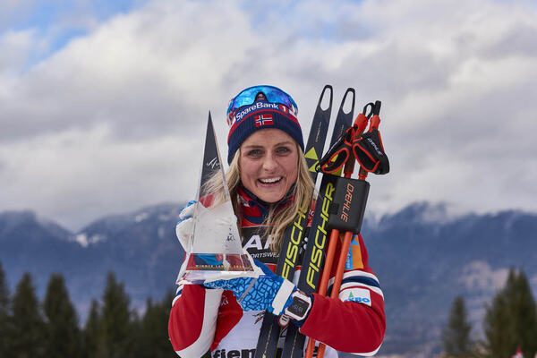 10.01.2016, Val di Fiemme, Italy (ITA):Therese Johaug (NOR) - FIS world cup cross-country, tour de ski, final climb women, Val di Fiemme (ITA). www.nordicfocus.com. © Felgenhauer/NordicFocus. Every downloaded picture is fee-liable. NordicFocus