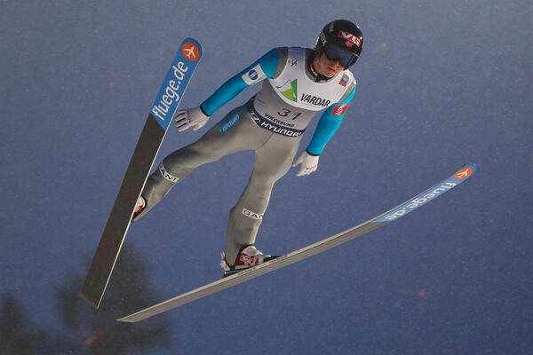 26.01.2013, Vikersund, Norway (NOR): Anders Fannemel (NOR), Fluege.de - FIS world cup ski flying, individual HS225, Vikersund (NOR). www.nordicfocus.com. © Laiho/NordicFocus. Every downloaded picture is fee-liable. NordicFocus