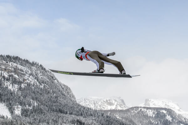 15.01.2016, Tauplitz/Bad Mitterndorf, Austria (AUT):Peter Prevc (SLO) - FIS ski flying world championships, individual HS225, Tauplitz/Bad Mitterndorf (AUT). www.nordicfocus.com. © Rauschendorfer/NordicFocus. Every downloaded picture is fee-liable. NordicFocus