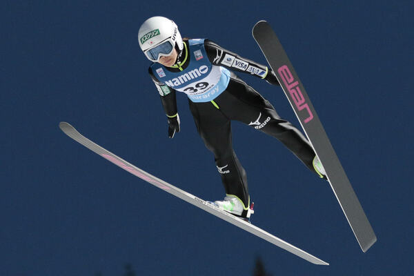 04.12.2015, Lillehammer, Norway (NOR):Sara Takanashi (JPN) - FIS world cup ski jumping ladies, individual HS100, Lillehammer (NOR). www.nordicfocus.com. © Modica/NordicFocus. Every downloaded picture is fee-liable. NordicFocus