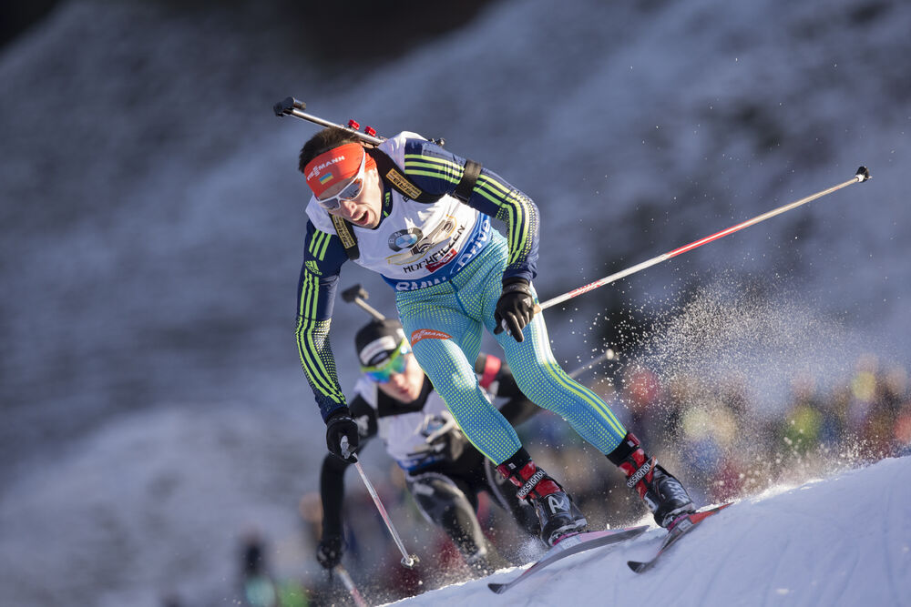 13.12.2015, Hochfilzen, Austria (AUT):Artem Pryma (URK) -  IBU world cup biathlon, relay men, Hochfilzen (AUT). www.nordicfocus.com. © Manzoni/NordicFocus. Every downloaded picture is fee-liable.