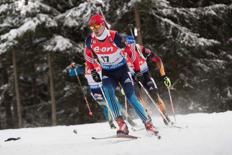 08.02.2015, Nove Mesto, Czech Republic (CZE): Matvey Eliseev (RUS)- IBU world cup biathlon, pursuit men, Nove Mesto (CZE). www.nordicfocus.com. © Manzoni/NordicFocus. Every downloaded picture is fee-liable. NordicFocus 08.02.2015, Nove Mesto, Czech Republic (CZE): Matvey Eliseev (RUS)- IBU world cup biathlon, pursuit men, Nove Mesto (CZE). www.nordicfocus.com. © Manzoni/NordicFocus. Every downloaded picture is fee-liable.