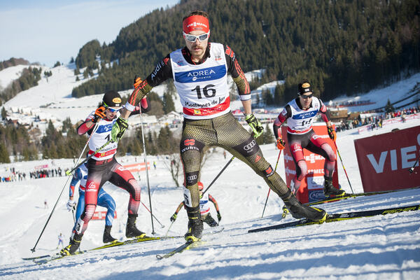 23.01.2016, Chaux-Neuve, France (FRA):Fabian Riessle (GER) - FIS world cup nordic combined, individual gundersen HS118/10km, Chaux-Neuve (FRA). www.nordicfocus.com. © Becker/NordicFocus. Every downloaded picture is fee-liable. NordicFocus