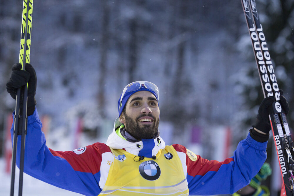 13.01.2016, Ruhpolding, Germany (GER):Martin Fourcade (FRA) - IBU world cup biathlon, individual men, Ruhpolding (GER). www.nordicfocus.com. © Manzoni/NordicFocus. Every downloaded picture is fee-liable. NordicFocus 13.01.2016, Ruhpolding, Germany (GER):Martin Fourcade (FRA) - IBU world cup biathlon, individual men, Ruhpolding (GER). www.nordicfocus.com. © Manzoni/NordicFocus. Every downloaded picture is fee-liable.