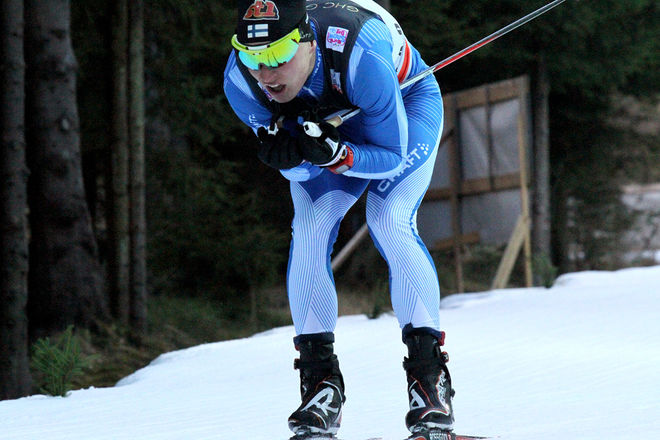 JUHO MIKKONEN blev finsk mästare i sprint i Imatra under fredagen. Foto/rights: MILAN DROBNY/sweski.com