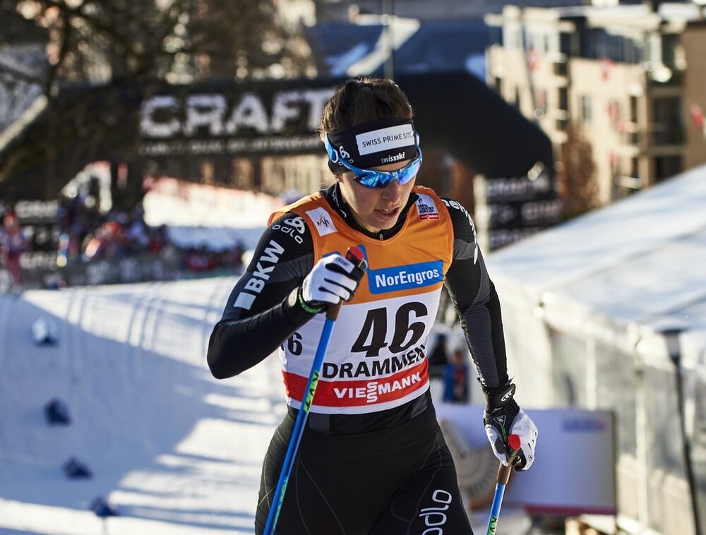 03.02.2016, Drammen, Norway (NOR):Tatjana Stiffler (SUI) - FIS world cup cross-country, individual sprint, Drammen (NOR). www.nordicfocus.com. Â© Felgenhauer/NordicFocus. Every downloaded picture is fee-liable.