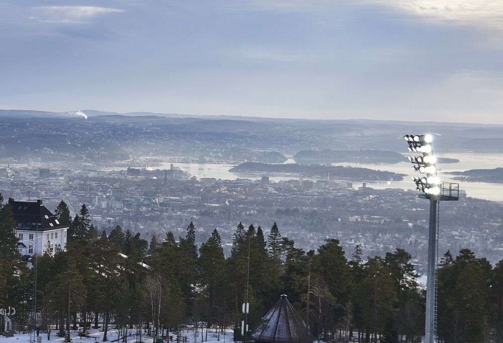 05.02.2016, Oslo, Norway (NOR): view over Oslo  - FIS world cup cross-country, training, Oslo (NOR). www.nordicfocus.com. Â© Felgenhauer/NordicFocus. Every downloaded picture is fee-liable.
