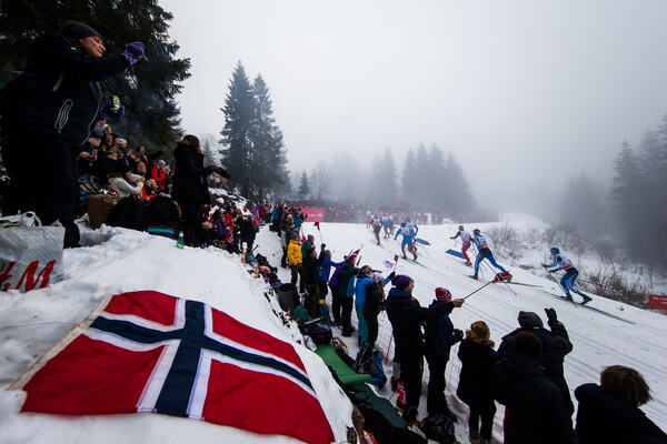 06.02.2016, Oslo, Norway (NOR): general view at the track - FIS world cup cross-country, mass men, Oslo (NOR). www.nordicfocus.com. © Laiho/NordicFocus. Every downloaded picture is fee-liable. NordicFocus