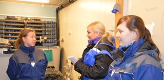 Tina, Therese Soltveit fra Norsk Fiskeoppdrett og Anette_6016x2931