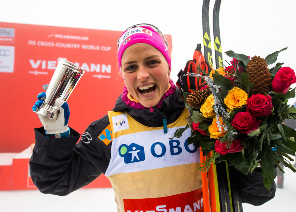 07.02.2016, Oslo, Norway (NOR): Therese Johaug (NOR), Fischer, Rottefella - FIS world cup cross-country, mass women, Oslo (NOR). www.nordicfocus.com. © Laiho/NordicFocus. Every downloaded picture is fee-liable.
