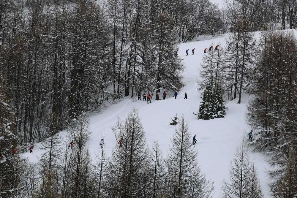 ubaye snow trail