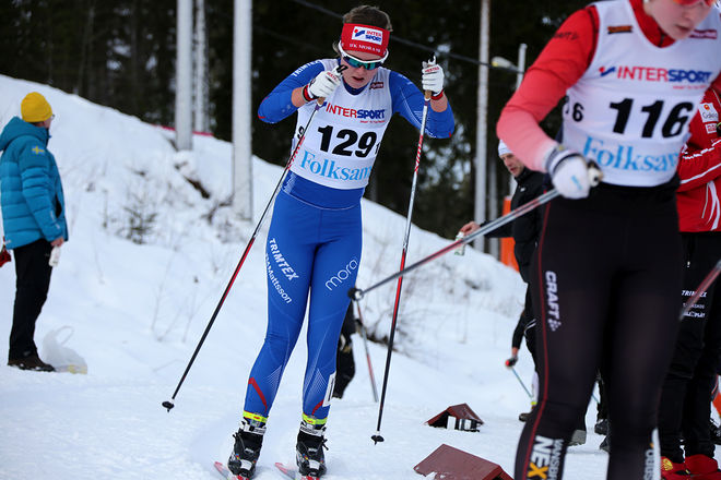 SARA WADMAN är en av favoriterna i D19-20 i helgens cuptävlingar i Hudiksvall. Foto/rights: KJELL-ERIK KRISTIANSEN/sweski.com
