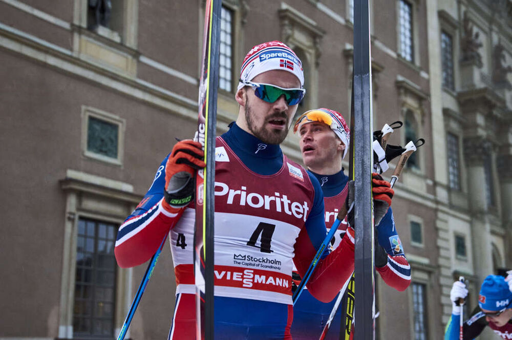 11.02.2016, Stockholm, Sweden (SWE):Sondre Turvoll Fossli (NOR) - FIS world cup cross-country, individual sprint, Stockholm (SWE). www.nordicfocus.com. © Felgenhauer/NordicFocus. Every downloaded picture is fee-liable.