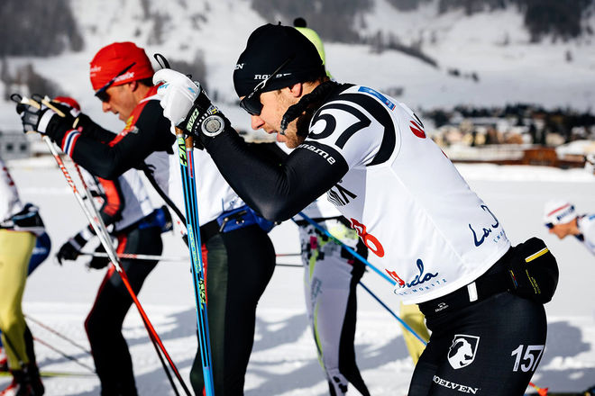 FREDRIK BYSTRÖM från Lager 157 Ski Team och Orsa SK vann en tight uppgörelse i Bessemerloppet i Högbo. Här från La Diagonela i Visma Ski Classics i vintras. Foto: MAGNUS ÖSTH