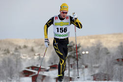 VIKTOR THORN är jättetalangen som gick direkt från juniorklassen till det svenska A-landslaget. Gjorde en klart godkänd debut i Tour de Ski och blir spännande på U23-VM i USA. Foto/rights: KJELL-ERIK KRISTIANSEN/sweski.com