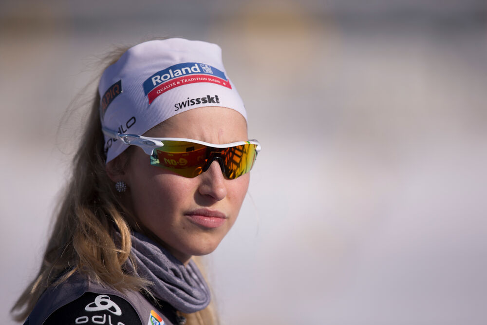 07.02.2015, Nove Mesto, Czech Republic (CZE): Ladina Meier-Ruge (SUI)- IBU world cup biathlon, sprint women, Nove Mesto (CZE). www.nordicfocus.com. © Manzoni/NordicFocus. Every downloaded picture is fee-liable.