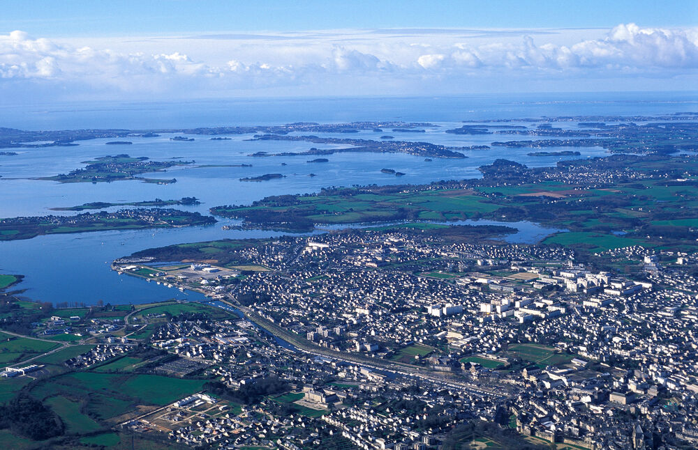 Morbihan - Vannes aérien