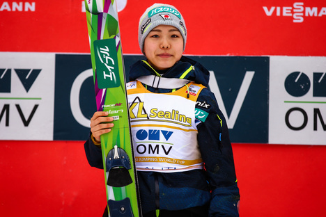 19.02.2016, Lahti, Finland (FIN): Sara Takanashi (JPN) - FIS world cup ski jumping ladies, individual HS100, Lahti (FIN). www.nordicfocus.com. © Laiho/NordicFocus. Every downloaded picture is fee-liable. NordicFocus 19.02.2016, Lahti, Finland (FIN): Sara Takanashi (JPN) - FIS world cup ski jumping ladies, individual HS100, Lahti (FIN). www.nordicfocus.com. © Laiho/NordicFocus. Every downloaded picture is fee-liable.