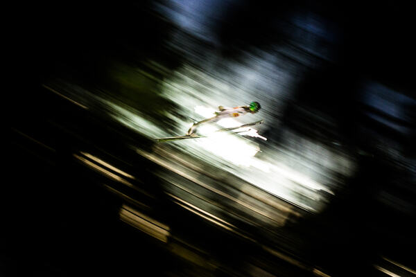 22.02.2016, Kuopio, Finland (FIN): Peter Prevc (SLO)- FIS world cup ski jumping, individual HS127, qualification, Kuopio (FIN). www.nordicfocus.com. © Laiho/NordicFocus. Every downloaded picture is fee-liable. NordicFocus