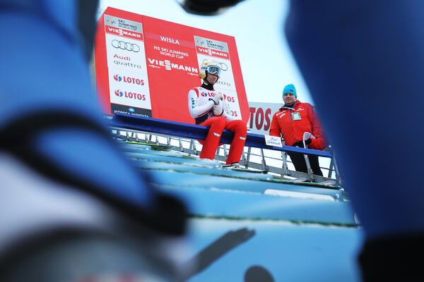15.01.2015, Wisla, Poland (POL): Thomas Diethart (AUT), Fischer- FIS world cup ski jumping, individual HS134, Wisla (POL). www.nordicfocus.com. © Domanski/NordicFocus. Every downloaded picture is fee-liable. NordicFocus