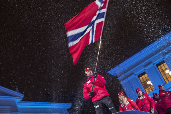 02.03.2016, Oslo, Norway (NOR):Ole Einar Bjoerndalen (NOR) - IBU world championships biathlon, opening ceremony, Oslo (NOR). www.nordicfocus.com. © NordicFocus. Every downloaded picture is fee-liable. NordicFocus